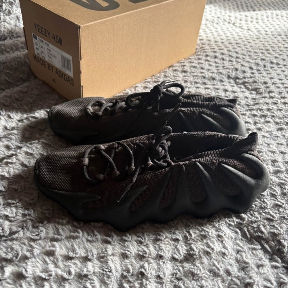 Yeezy 450 Dark Charcoal Sneakers